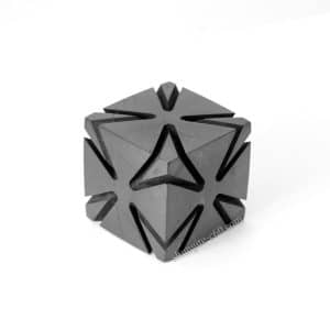 Carved-cube-of-shungite-stone