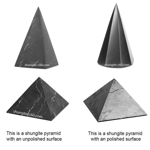 Pyramid surface treatment options