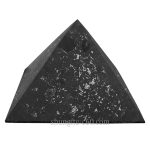 shungite quartz unpolished pyramid