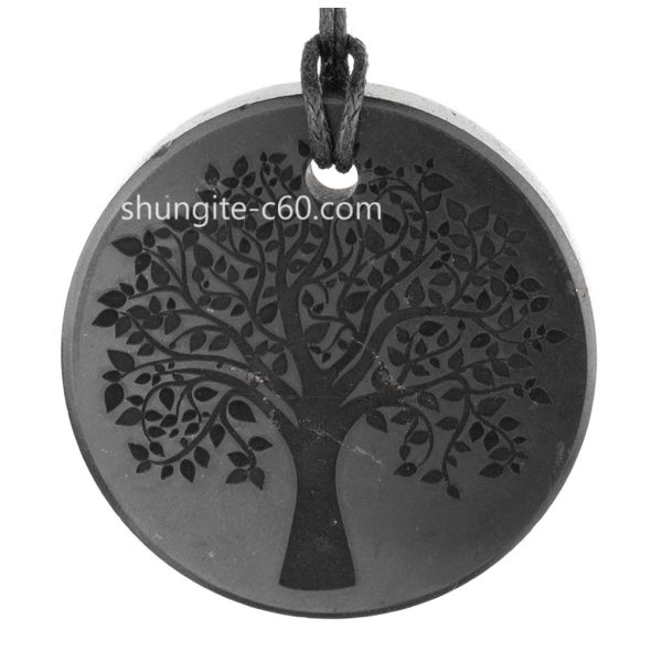 tree of life necklace of stone shungite