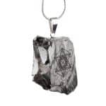 elite shungite metatron pendant side angle