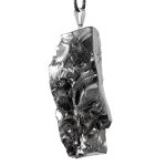 rare mineral pendant made of shungite emf protection stone