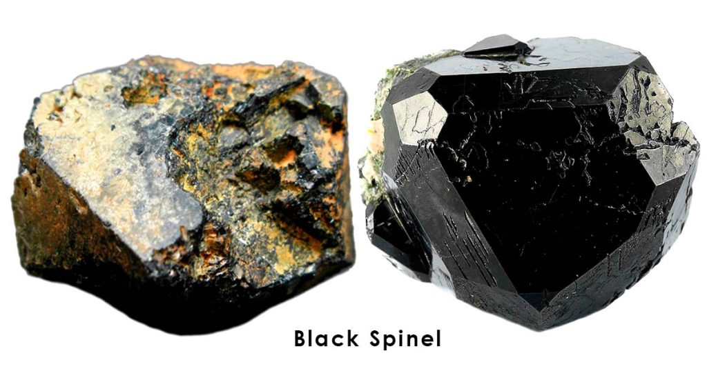 Black Russian stone Spinel
