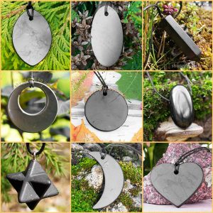 shungite pendants from Karelia