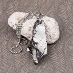 buy silver shungite pendant from Karelia