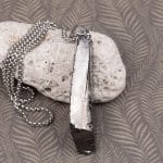 natural stone pendant