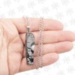 Elite shungite necklace from Russia