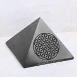 flower of life pyramid stone side angle