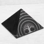 celtic tree of life stone pyramid side view